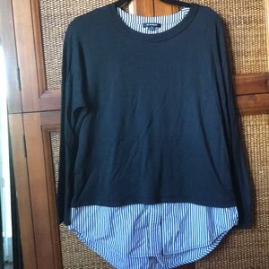 Long Sleeve Layered Look Top